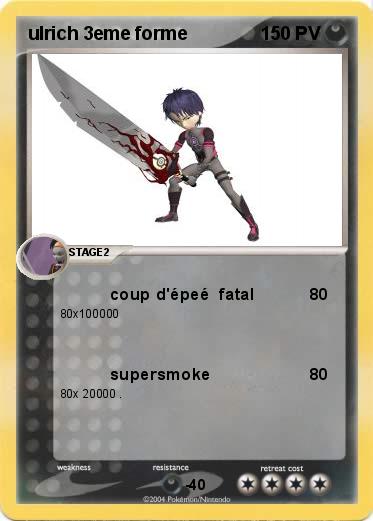 Pokemon ulrich 3eme forme