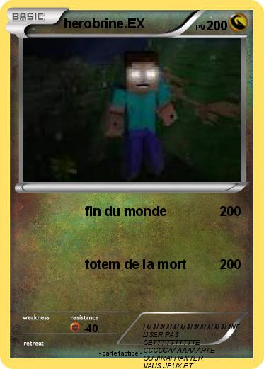 Pokemon herobrine.EX
