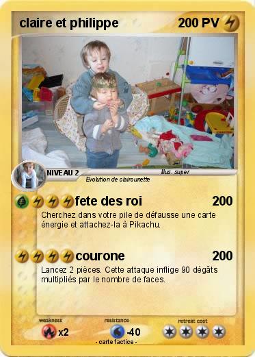 Pokemon claire et philippe