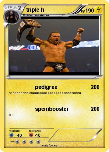 Pokemon triple h