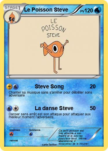 Pokemon Le Poisson Steve Pokemon Le Poisson Steve