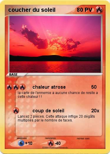 Pokemon coucher du soleil