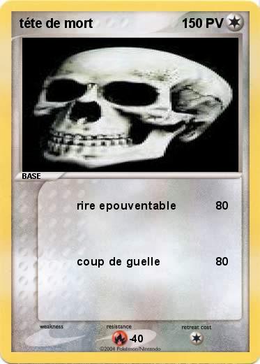 Pokemon téte de mort