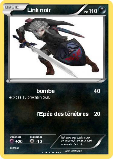 Pokemon Link noir
