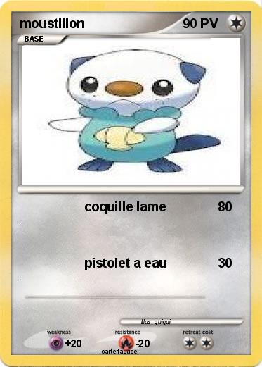 Pokemon moustillon