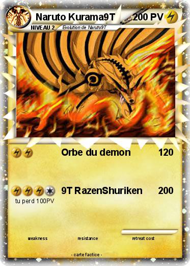 Pokemon Naruto Kurama9T