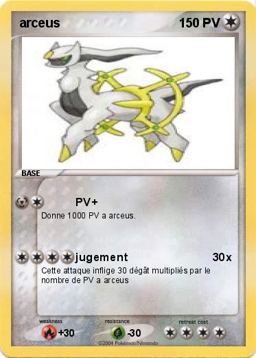 Pokemon arceus
