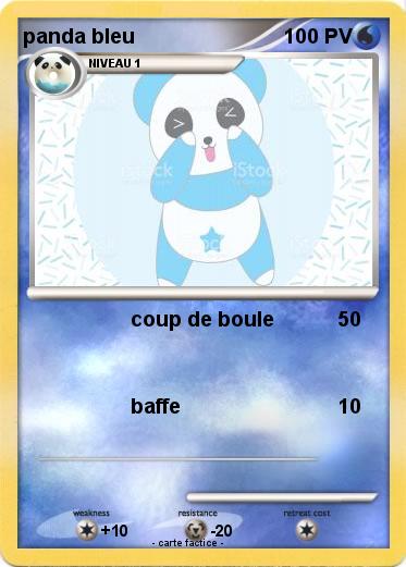 Pokemon panda bleu