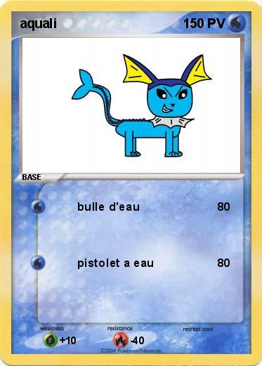 Pokemon aquali