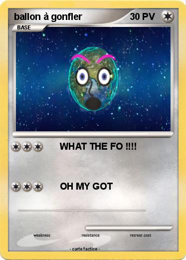 Pokemon ballon à gonfler