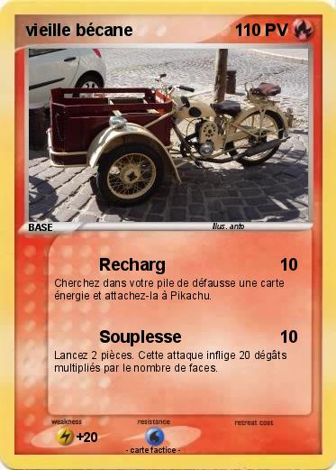 Pokemon vieille bécane