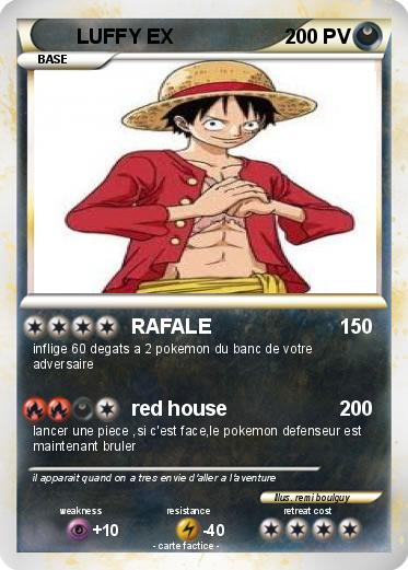 Pokemon LUFFY EX