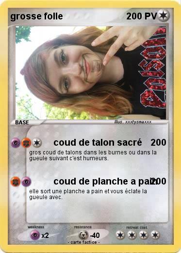 Pokemon grosse folle