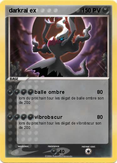 Pokemon darkrai ex