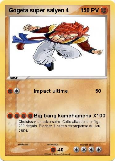 Pokemon Gogeta super saiyen 4