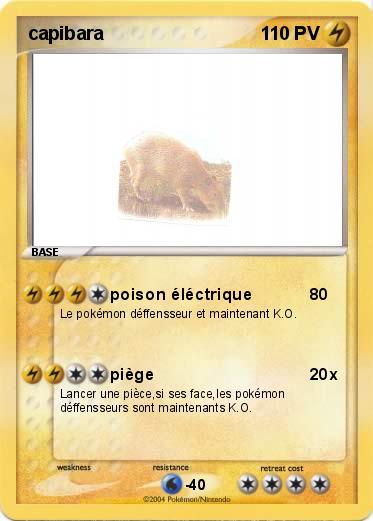 Pokemon capibara
