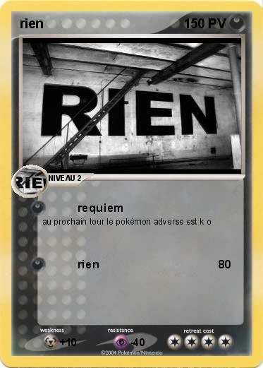 Pokemon rien