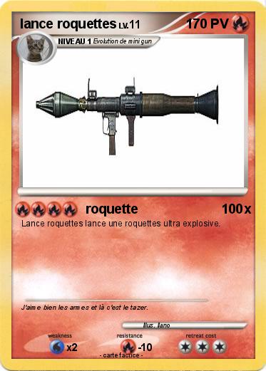 Pokemon lance roquettes