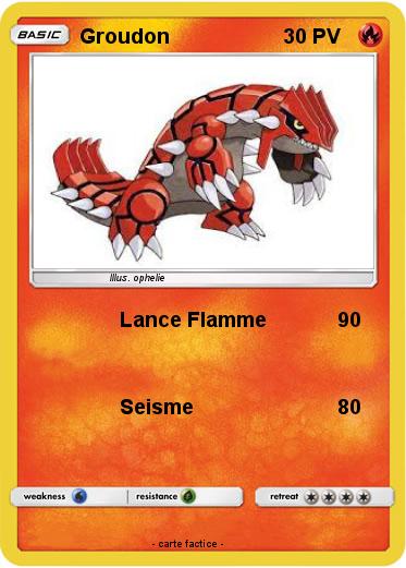 Pokemon Groudon