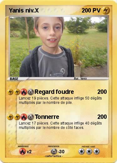 Pokemon Yanis niv.X