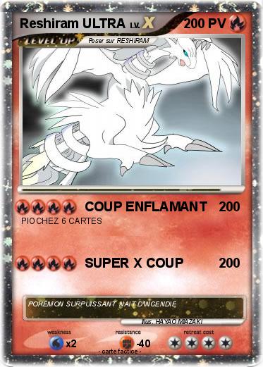 Pokemon Reshiram ULTRA