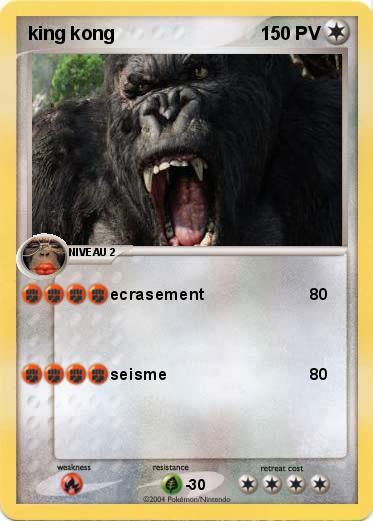 Pokemon king kong