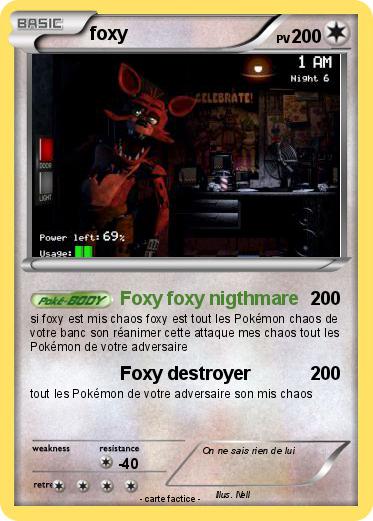 Pokemon foxy