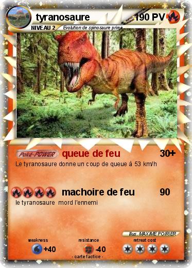 Pokemon tyranosaure