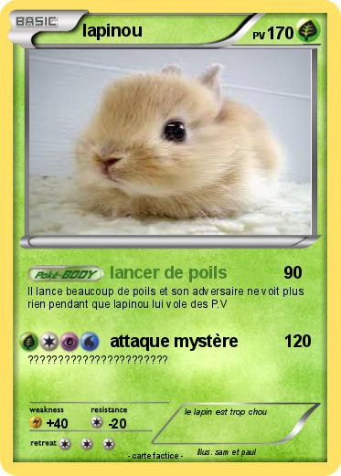 Pokemon lapinou