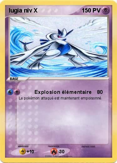 Pokemon lugia niv X