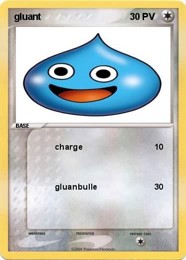 Pokemon gluant