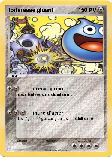 Pokemon forteresse gluant