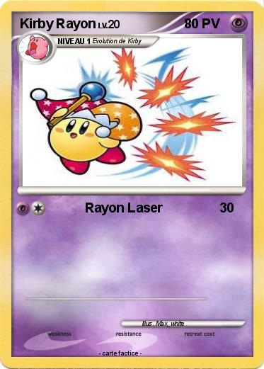 Pokemon Kirby Rayon