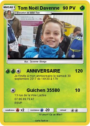 Pokemon Tom Noël Davenne