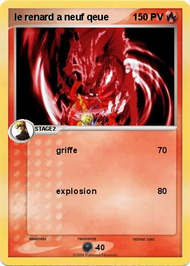 Pokemon le renard a neuf qeue