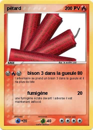 Pokemon pétard