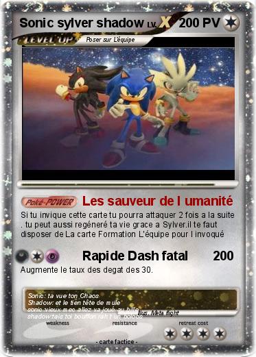 Pokemon Sonic sylver shadow