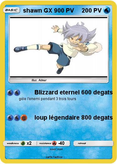 Pokemon shawn GX 900 PV