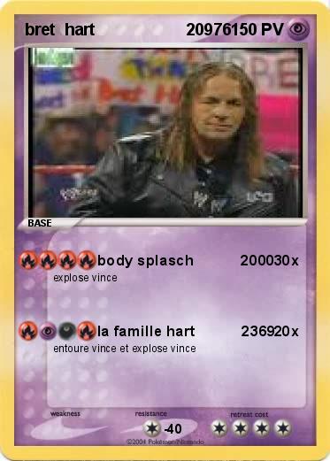 Pokemon bret  hart                    20976