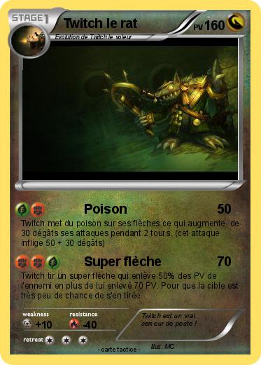 Pokemon Twitch le rat
