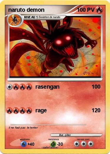 Pokemon naruto demon