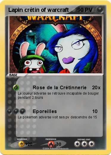 Pokemon Lapin crétin of warcraft