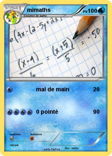 Pokemon mimaths