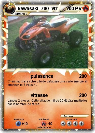 Pokemon kawasaki  700  vfr