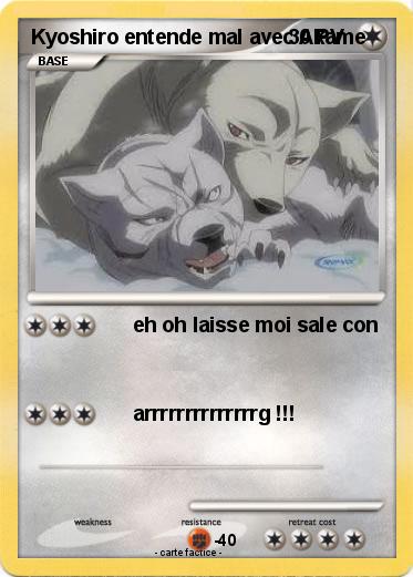 Pokemon Kyoshiro entende mal avec Akame