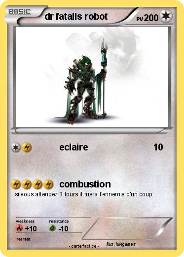 Pokemon dr fatalis robot