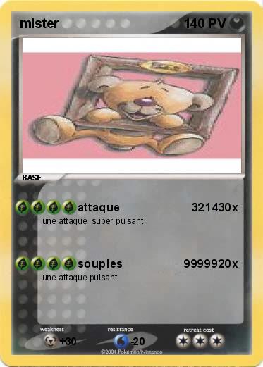 Pokemon mister