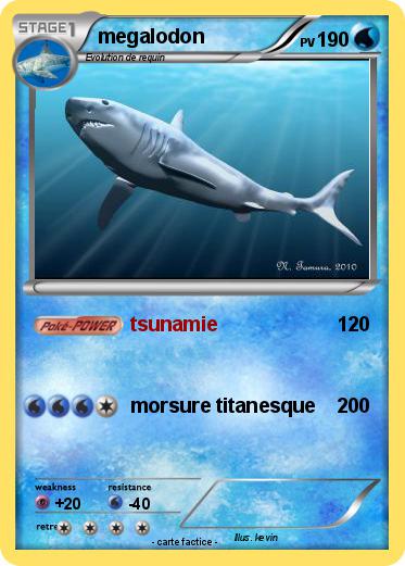 Pokemon megalodon