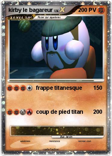 Pokemon kirby le bagareur