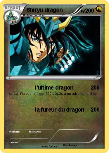 Pokemon Shiryu dragon